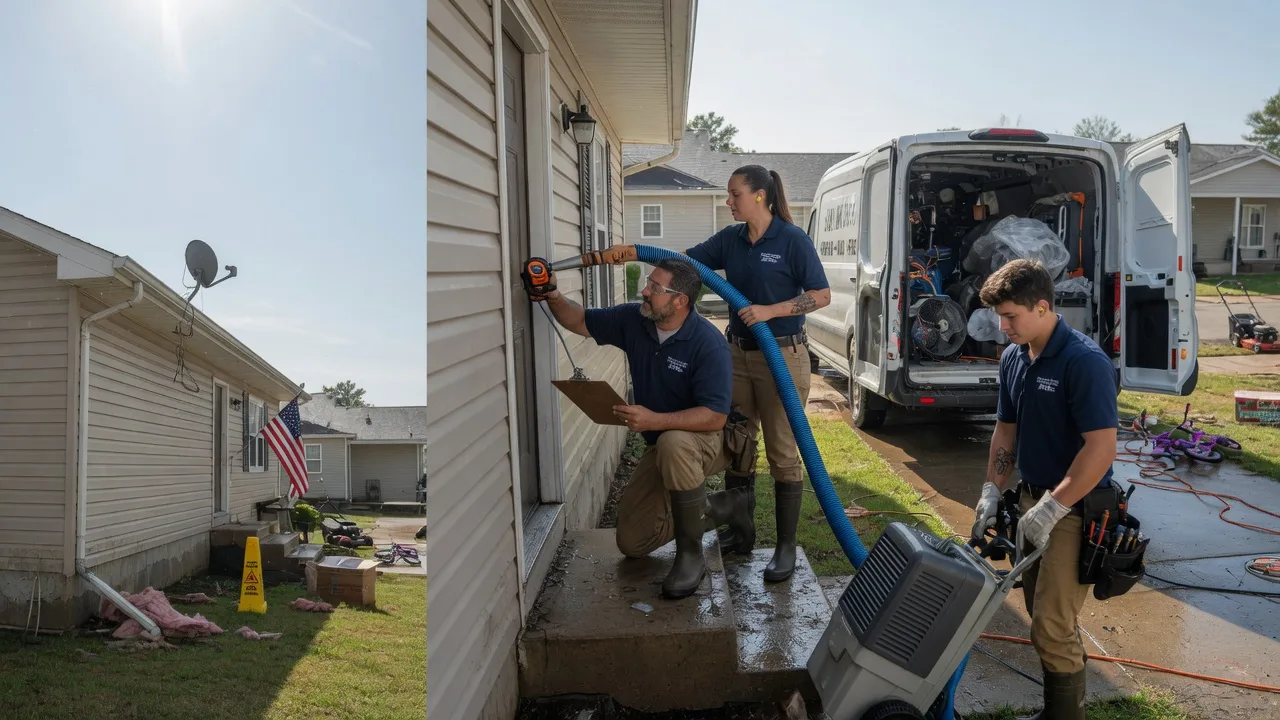 Ceiling Water Damage Restoration in Ezel, KY near me